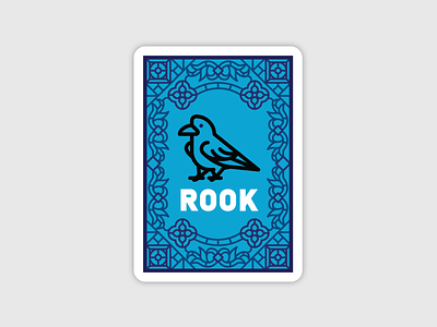 Rook Card Game Design box design game graphic illustration layout monoline playing cards print vector