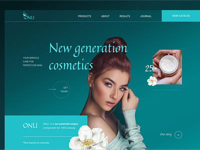 Beaty product shop branding care cosmetics fintech branding identity illustration landingpage organic sa shop site skin special offer ui web site service women