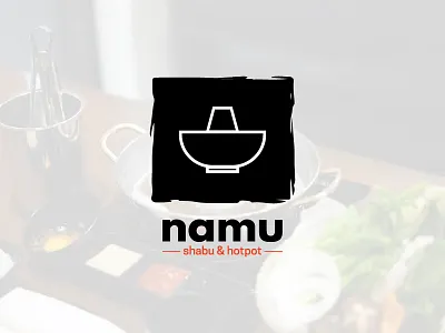 Namu | Shabu & Hot Pot Restaurants bar brand branding dribbble food food logo japanese food korean food logo restaurant restaurant branding restaurant logo shabu