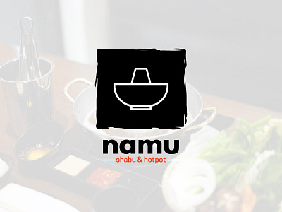 Namu | Shabu & Hot Pot Restaurants bar brand branding dribbble food food logo japanese food korean food logo restaurant restaurant branding restaurant logo shabu