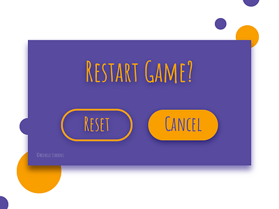 Restart Game game gameart gameasset gamedesign ui userinterface