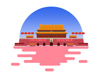 800x600 architecture china illustration