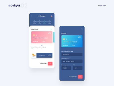 DailyUI - Credit card