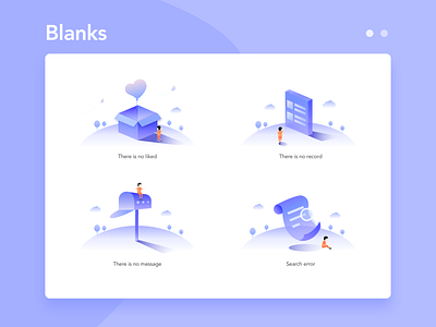 Blanks app design dribbble ui