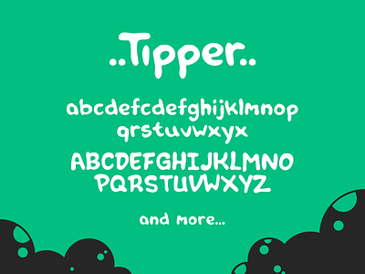 Free font: Tipper font free free font freebie hand drawn tipper typeface typography