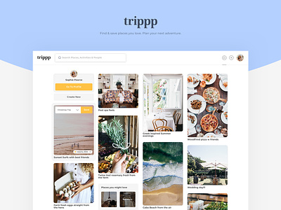 Trippp App pastel photo photo app pinterest travel