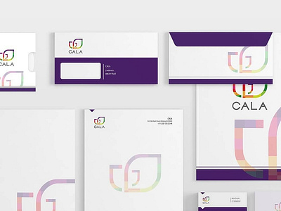 cala brand identity logo design