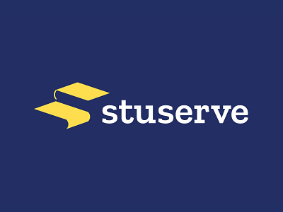 Stuserve Logo branding clean design icon identity lettering logo minimal typography vector