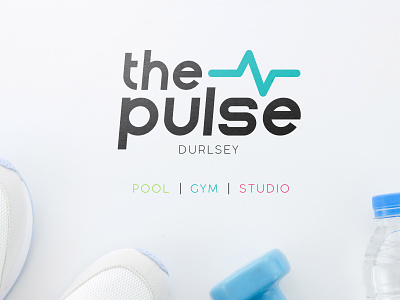 The Pulse - Gym rebrand brand mark branding design fitness gym illustrator pool pulse studio vector