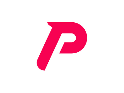 P Monogram logo for a client design illustration illustrator letter logo monogram p p monogram red
