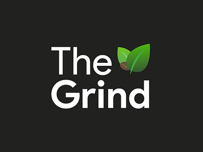The Grind coffee shop 1/30 logo challenge