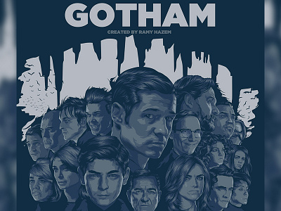 Gotham vectorart