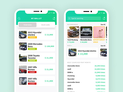 Card dealing app 🚗