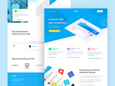 People Managment Software - Landing Page