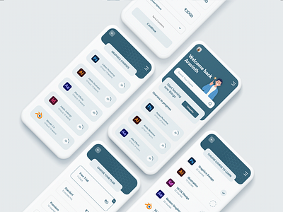 Mobile App app design design product design ui