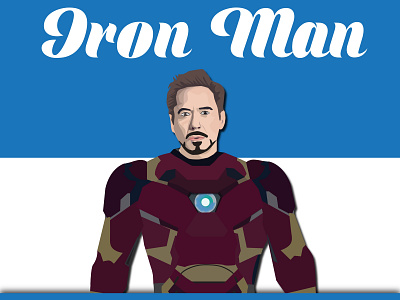 Iron man animation color creative design flat graphic art graphic design graphics design illustration illustrator cc illustrator design vector workspace