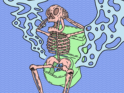 Skeleton Lavatory