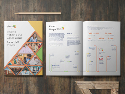 Company Brochure branding brochure graphic design