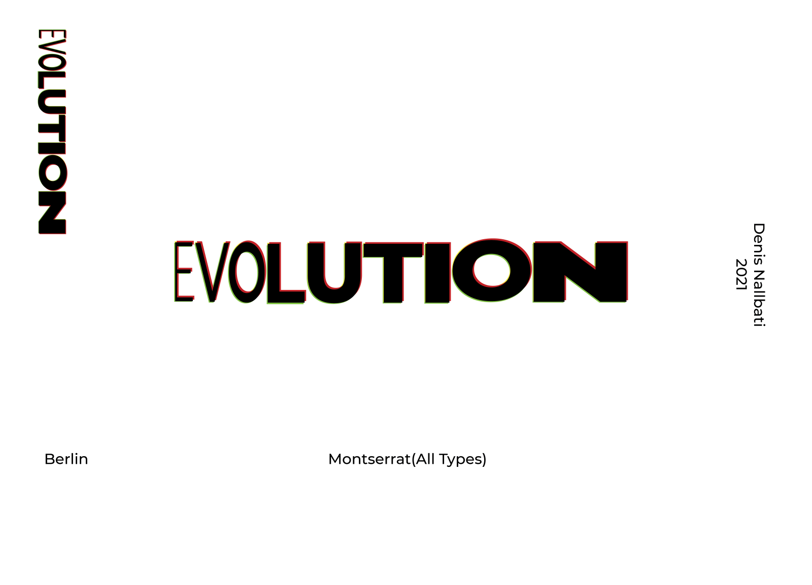 evolution logo by Denis Nallbati on Dribbble