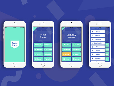 Pocket Improv Mobile Design