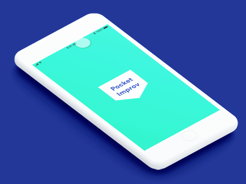 Pocket Improv Mobile App Design