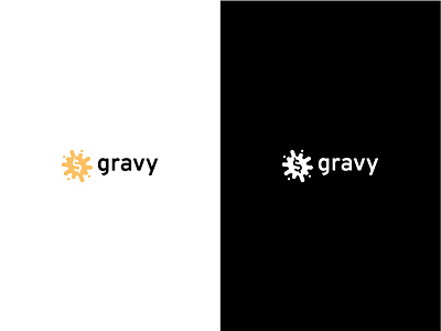 Gravy Logo Study #2 branding coin logo logodesign money splash splashes