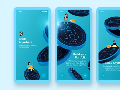 Hedgehog app app crypto ui uidesign