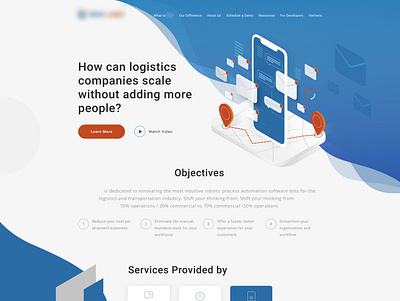 logistics company design figma inspiration landingpage photoshop ui ui design uidesign web design webdesign