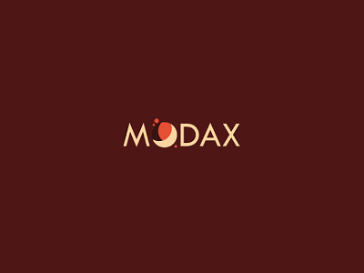 Logo for Modax advertising logo