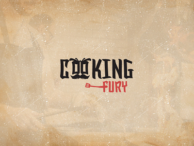 Logo for Cooking Fury branding cooking design fury illustration logo typography vector web