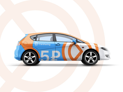 Carsharing branding (Automotive paint)