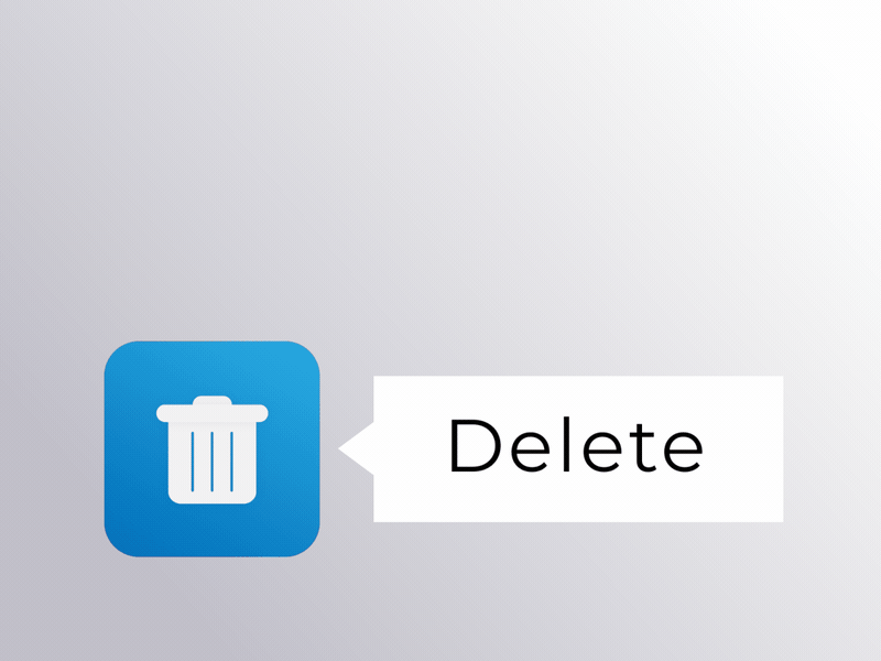 Realistic trashcan button concept animation button concept delete delete button design first post first shot flat gradient icon realistic realistic concept trash trashcan trashcan button ui ux web website