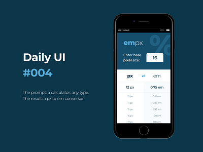 Daily UI 004 - Calculator 004 calculator daily ui ui