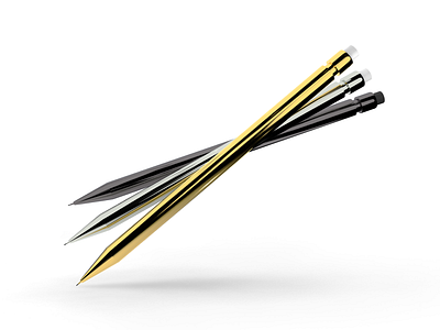 Bencil 3d apple c4d design graphic design modern pencil product sleek visual