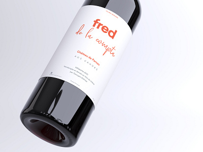 Fred's wine special production 🍷 brand branding design logo print print ads typography wine