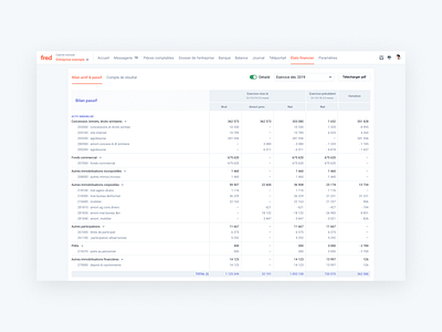 Balance sheet & Income statement