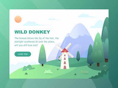 Wild Donkey ui 插图