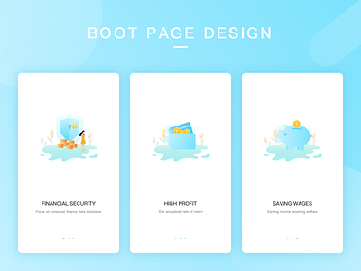 Guide app illustration ui ux