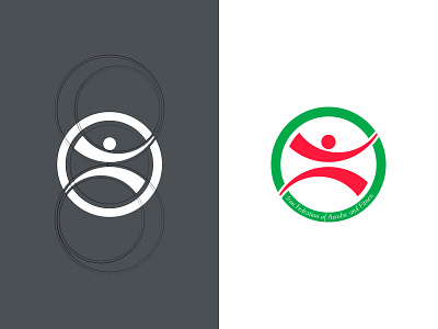 Logo design for aerobic and fitness federation