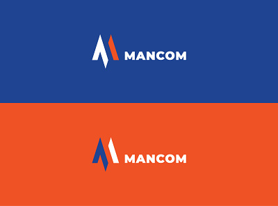 Mancom logo design brand brand design branding corporate identity design graphic design identity logo logo design minimal modern