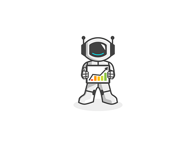 Digital Marketing Mascot Logo bot digitalmarketing logos mascot robot