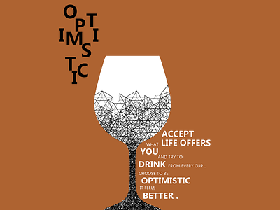 Optimistic Image banner designing graphics illustrator photoshop poster