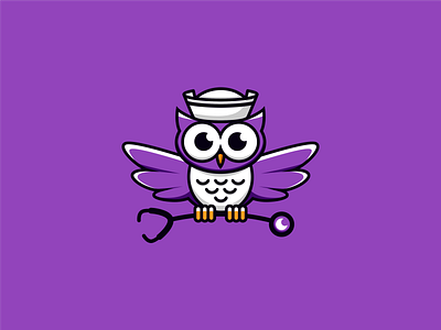 NURSING OWL animal logo behance cute logo dribble icon logo logo art logo awesome logo brand logoplace logoroom logos logoshift nursing owl