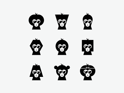 MONKEY GEOMETRIC HAIR STYLE abstract logo app appdesign behance brand identity dribbble geometic icon logoart logoawesome logodesigner logopassion logoroom logos monkey monkey logo