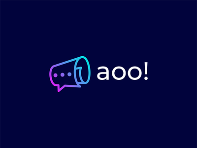 AOO aplication applogo behance broadcast colorful dribbble logo art logoart logoawesome logodesign logopassion logos logoshift