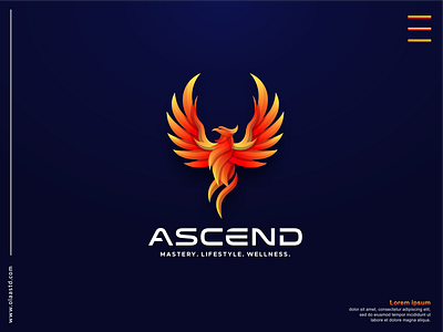 ASCEND behance bird bird icon bird logo colorful logo colorfull dribble icon logoart logoawesome logodesign logoroom logos phoenix phoenix logo