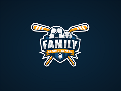 FAMILY SPORT CENTER behance dribble icon logo art logo design logoawesome logoplace logoroom logos sportlove sportlove sports design sports logo volley