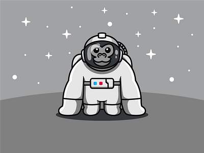 GORILLA ASTRONAUT abstract logo astronaut astronaut logo behance brand identity cute logo dribble flat design gorilla gorilla logo icon logo logoart logoawesome logodesigner logoplace logoroom logos modern