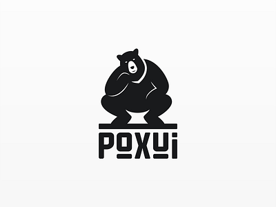 POXUI bear bearlogo bearlove behance brandidentity design dribble icon logo logoawesome logodesigner logopassion logoroom logos logoshift mascot streetwear wear