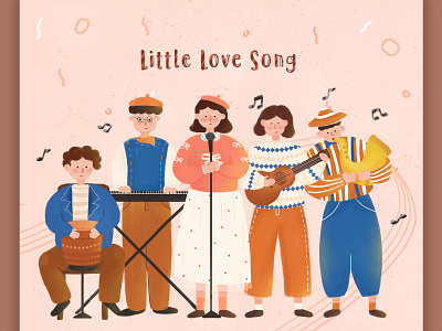 love song design ui web 插图